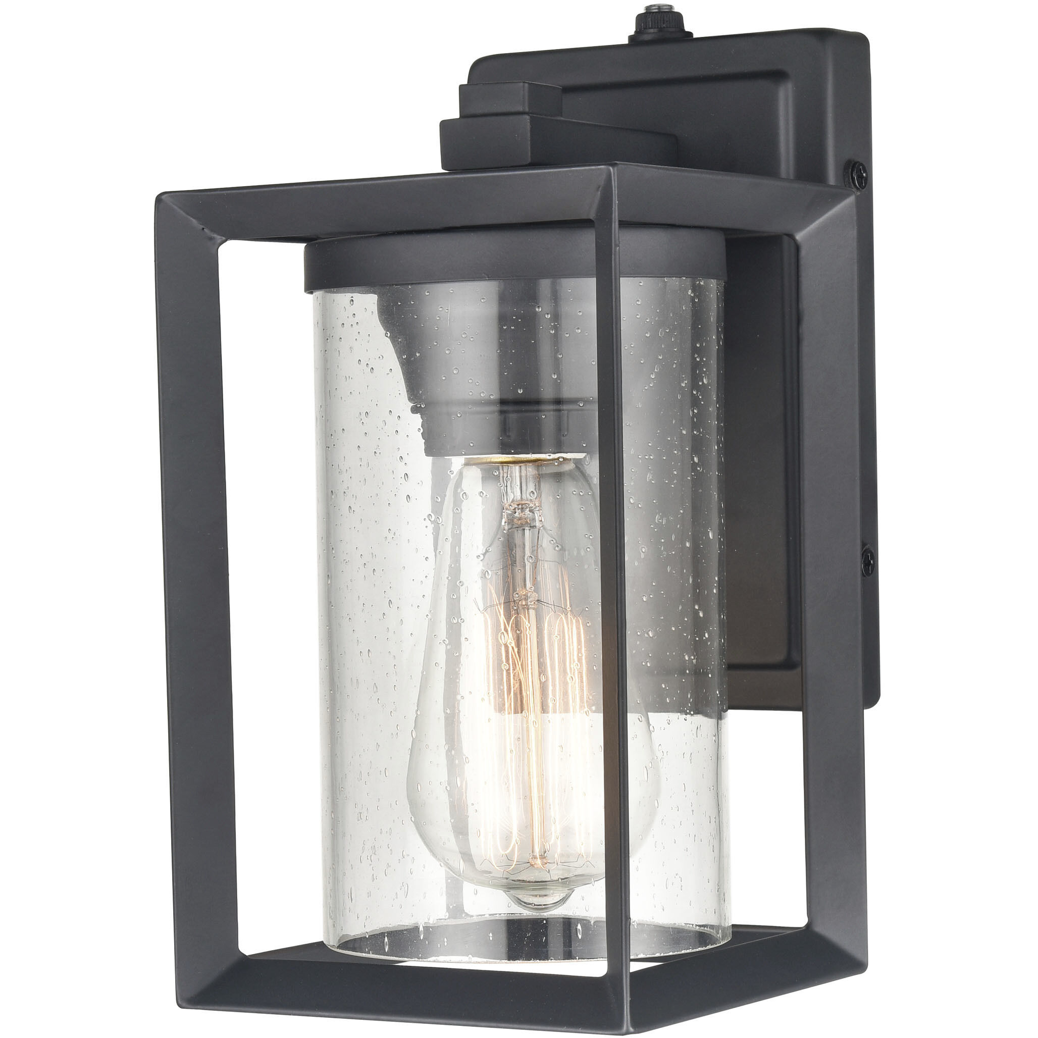 Wheatland 1 Light 10.13 inch Powder Coated Black Outdoor Wall Sconce